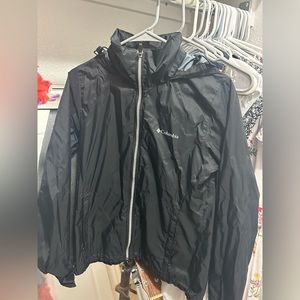 Columbia Black Wind Breaker Small